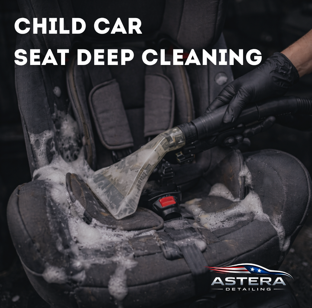 Child Car Seat Deep Cleaning