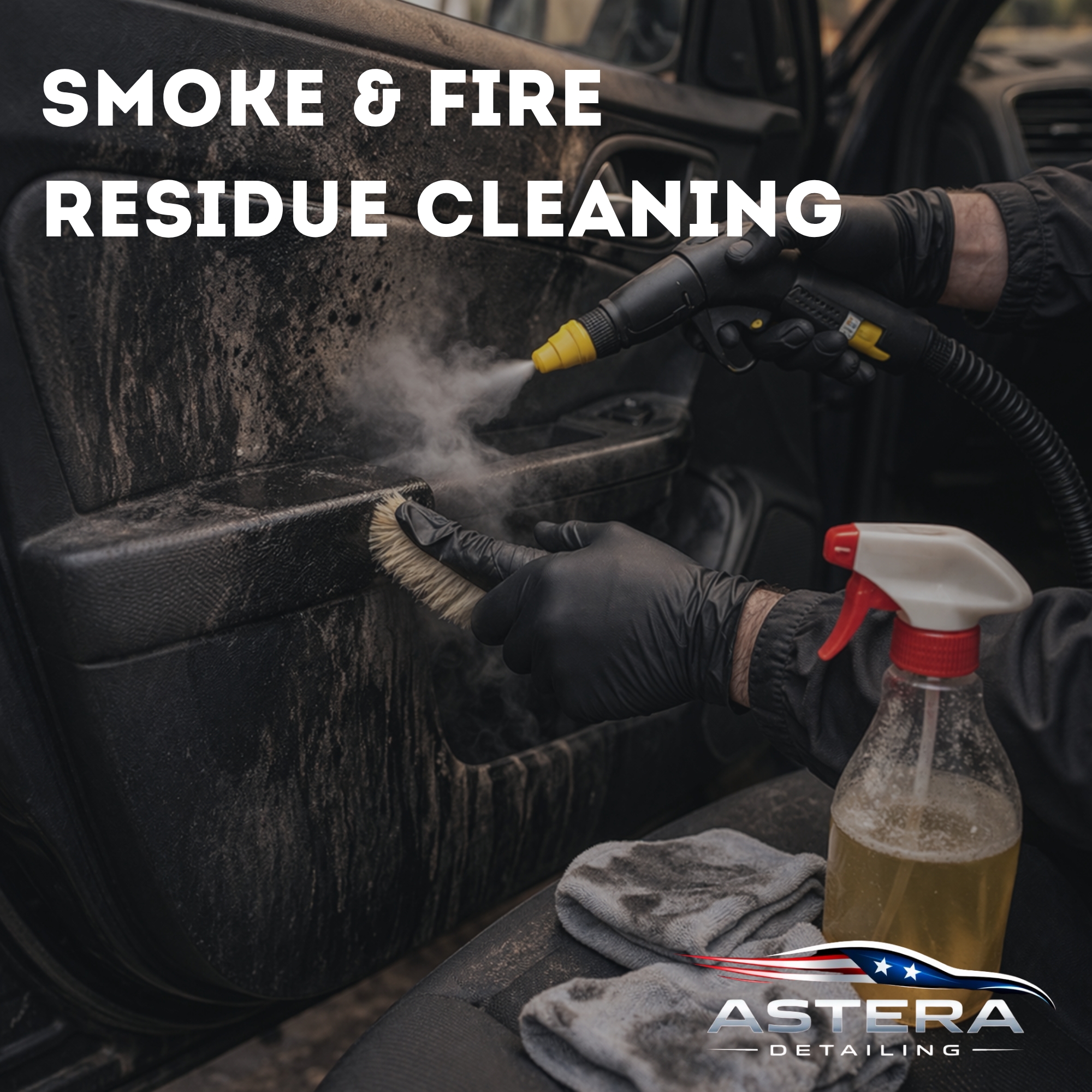 Smoke & Fire Residue Cleaning